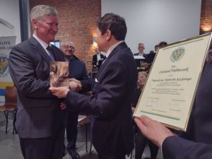Burmistrz Kalet wręczył prestiżową nagrodę przyznaną przez Związek Górnośląski